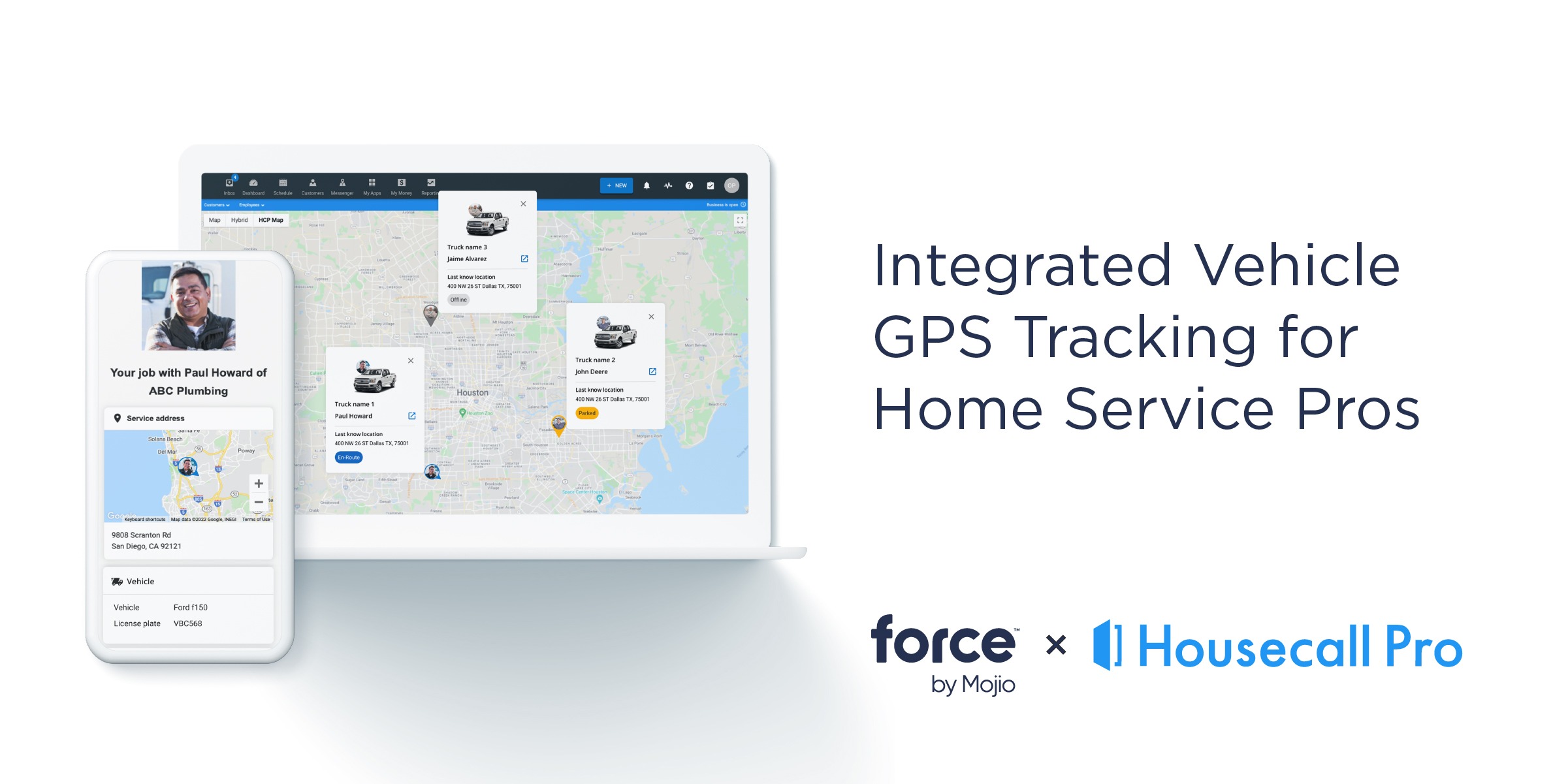 Housecall Pro Adds Vehicle GPS Fleet Tracking Service