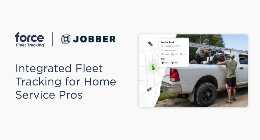 Force Fleet Tracking Integrates with Jobber